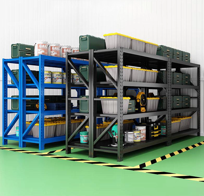 Goods /Storage/ Warehouse Rack Display Shelf Shelves Shelving Rack Storage Supermarket 100-500 Kgs Tool Shelffactory Price Heavy Duty Rack/Shelf Factory Sales