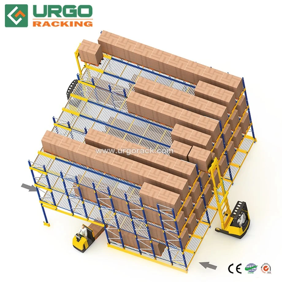 Heavy Gravity Pallet Rack for Warehouse Industrial