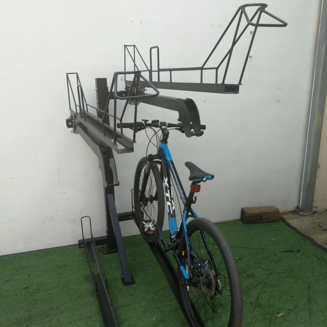 Supplier Floor Two 5 Mountain Double Sided Floor Parking Bike Rack for Van