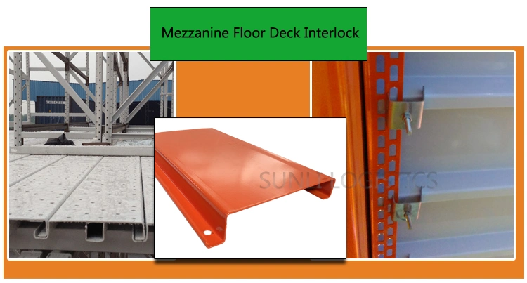 Q235B Customized Rack Supported Floor Warehouse Mezzanine