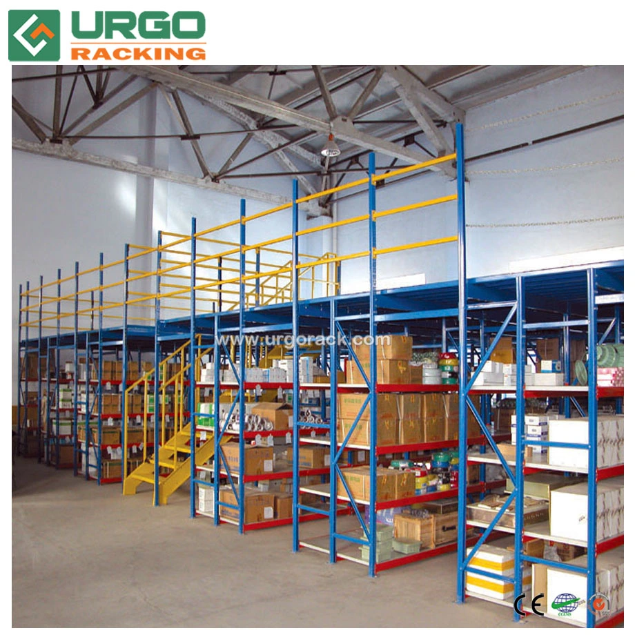 High Density Heavy Duty Warehouse Racking Multi Level Mezzanine Racking