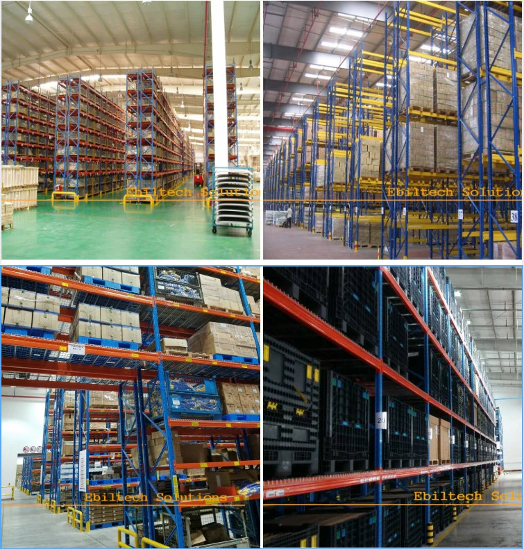 Ce ISO Certificate Steel Double Deep Warehouse Storage Pallet Racking