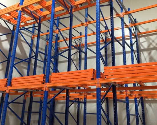 Выдвижная полка Паллетный стеллаж с выдвижной полкой для интенсивного хранения